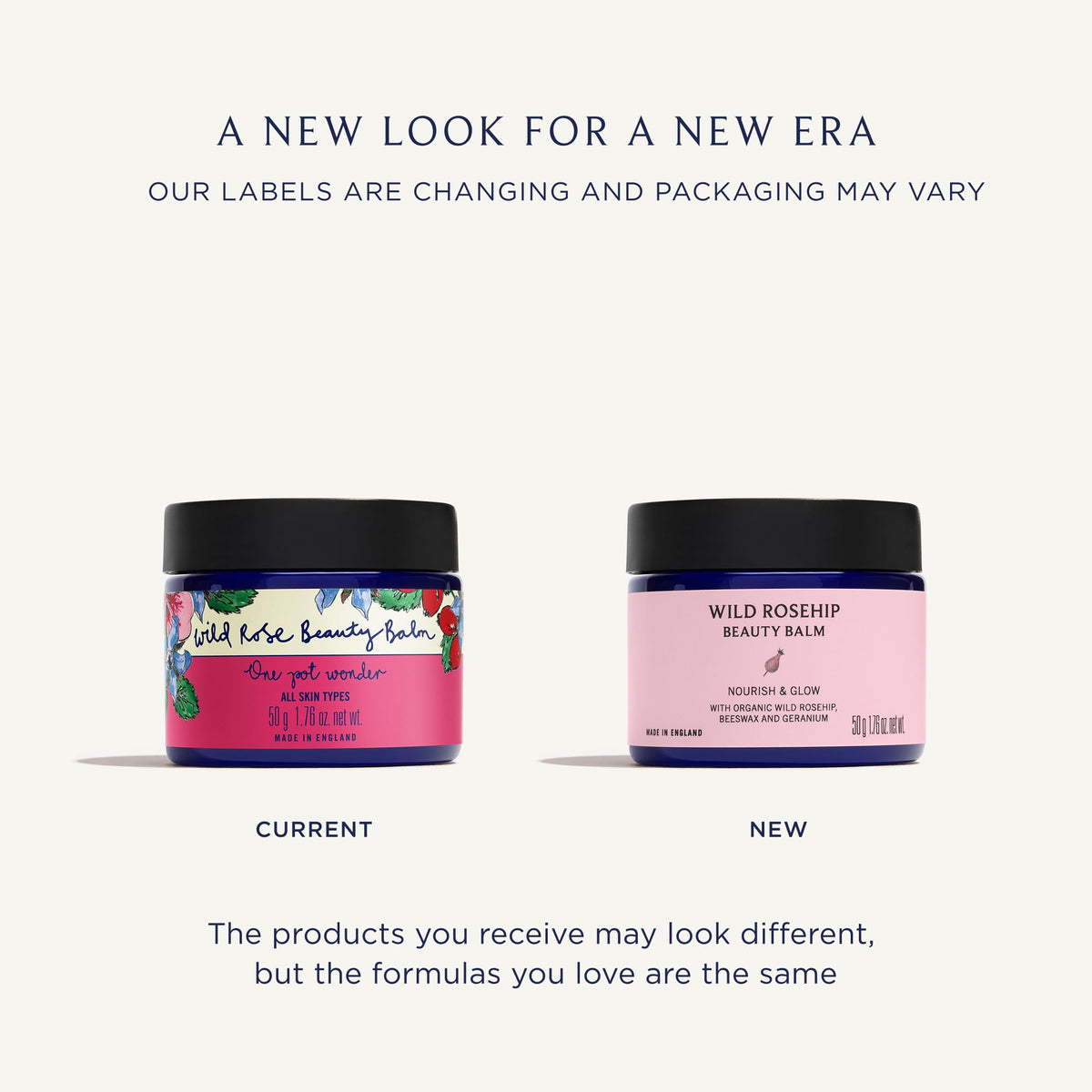 Neal's Yard Remedies Wild Rose Beauty Balm - Glow-Giving & Intensely Nourishing | 50g