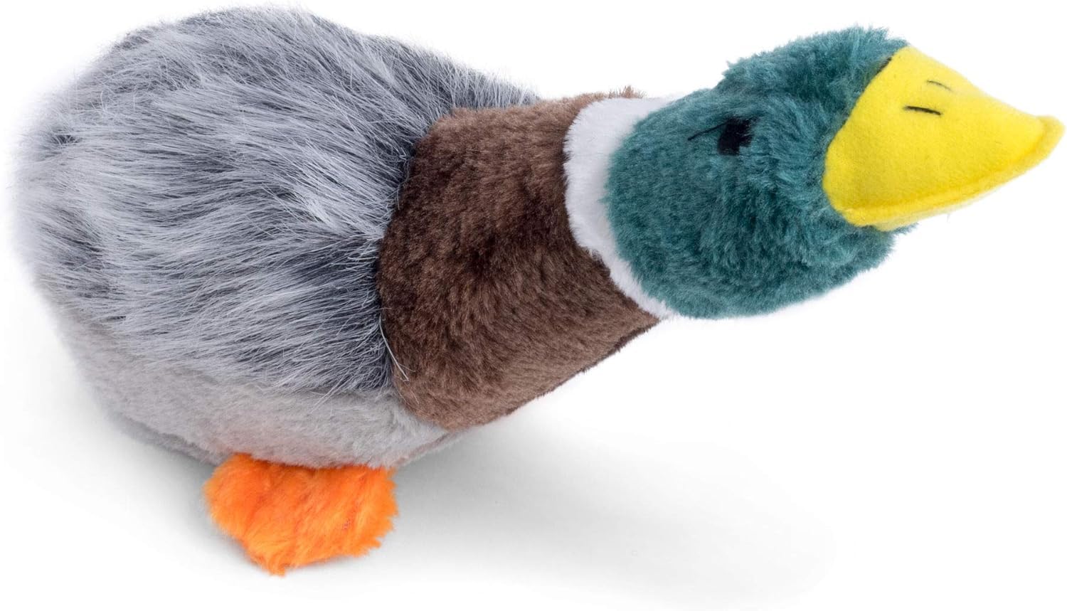 Petface Honking and Squeaky Duck Plush Dog Toy | Durable Material | Unscented 1