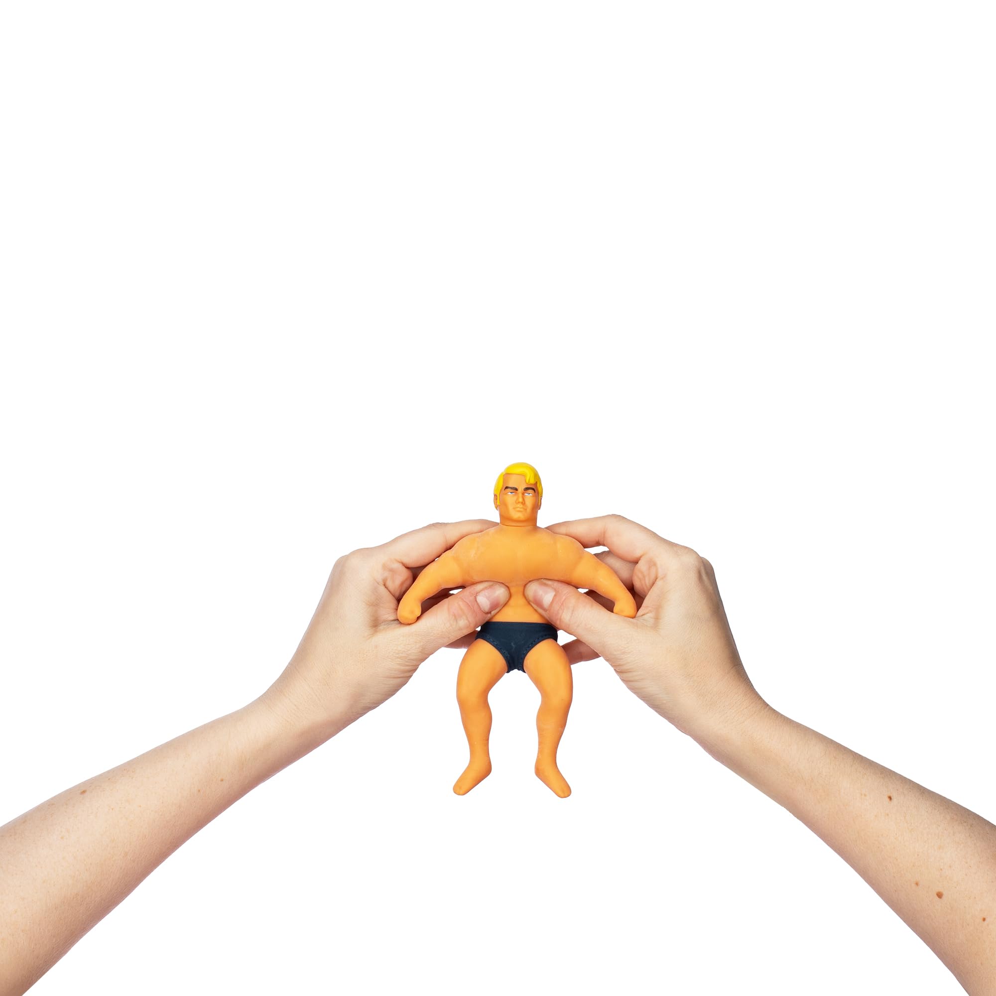 Stretch Armstrong Retro 6-Inch Action Figure - Latex Rubber Stretchable Toy