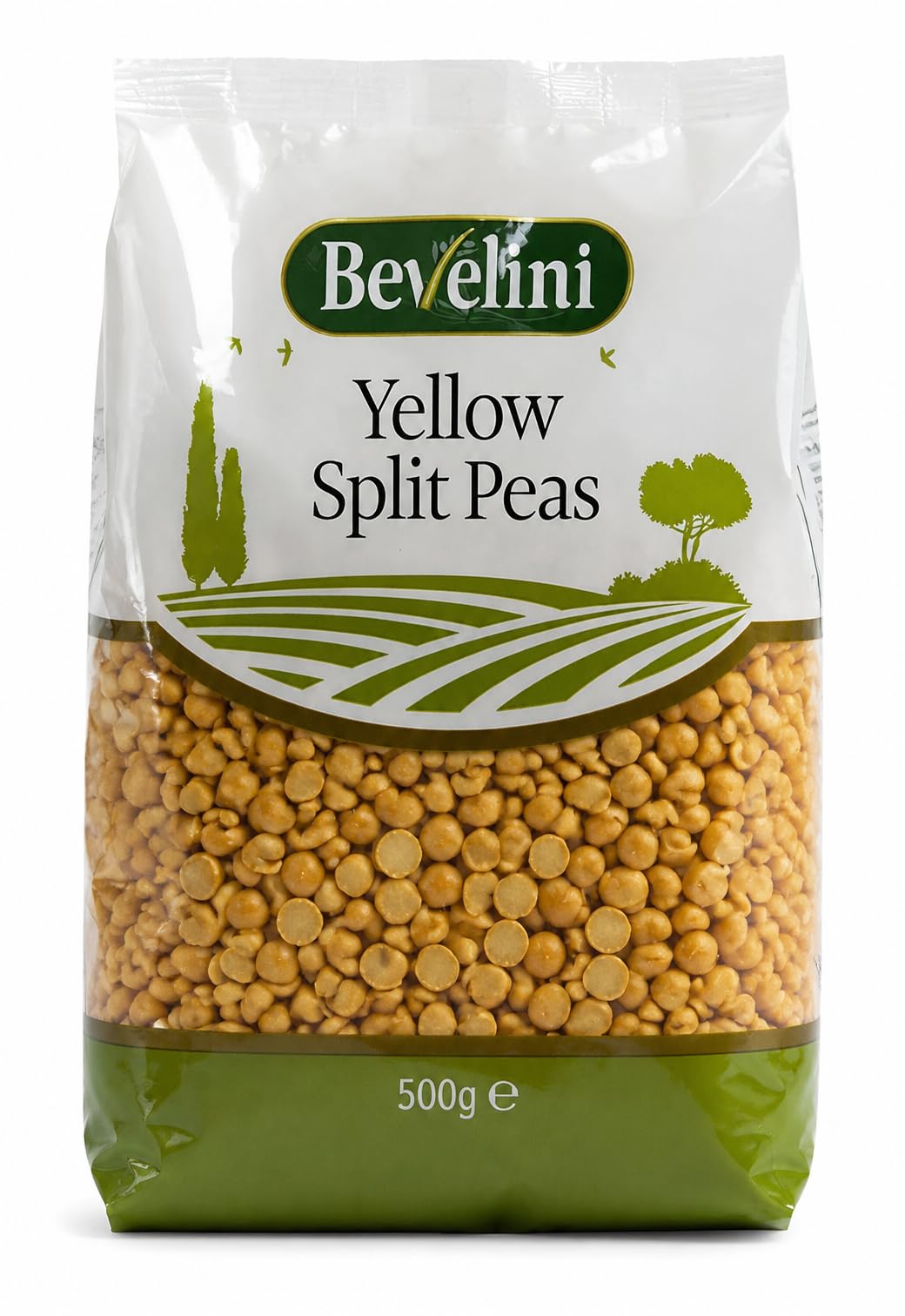 Bevelini Yellow Split Peas - 500g | High Protein & Fibre | Versatile Cooking Ingredient 1