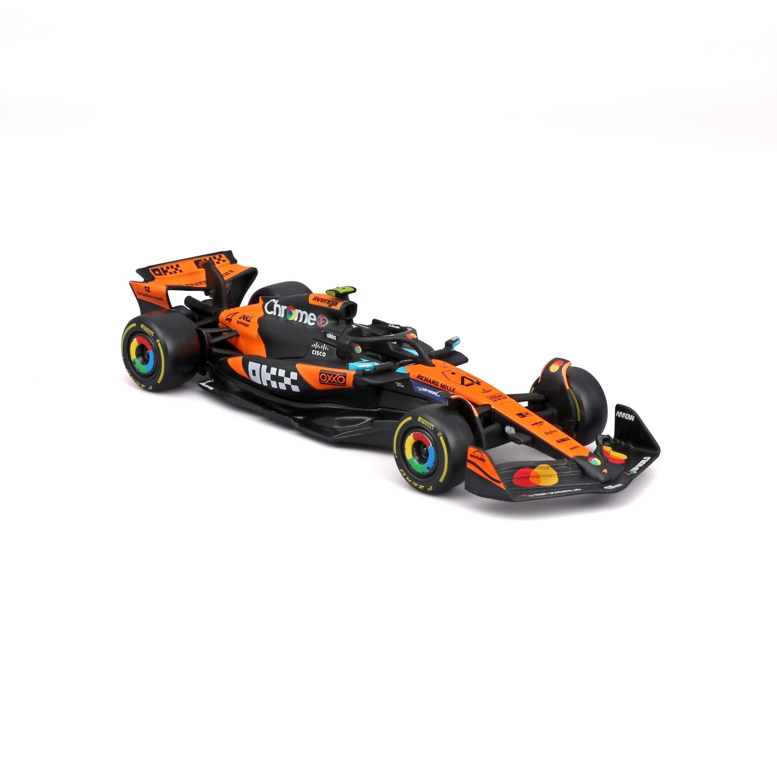 Bburago McLaren F1 MCL39 2025 #4 Norris Diecast Car | 1:43 Scale | Metal 3