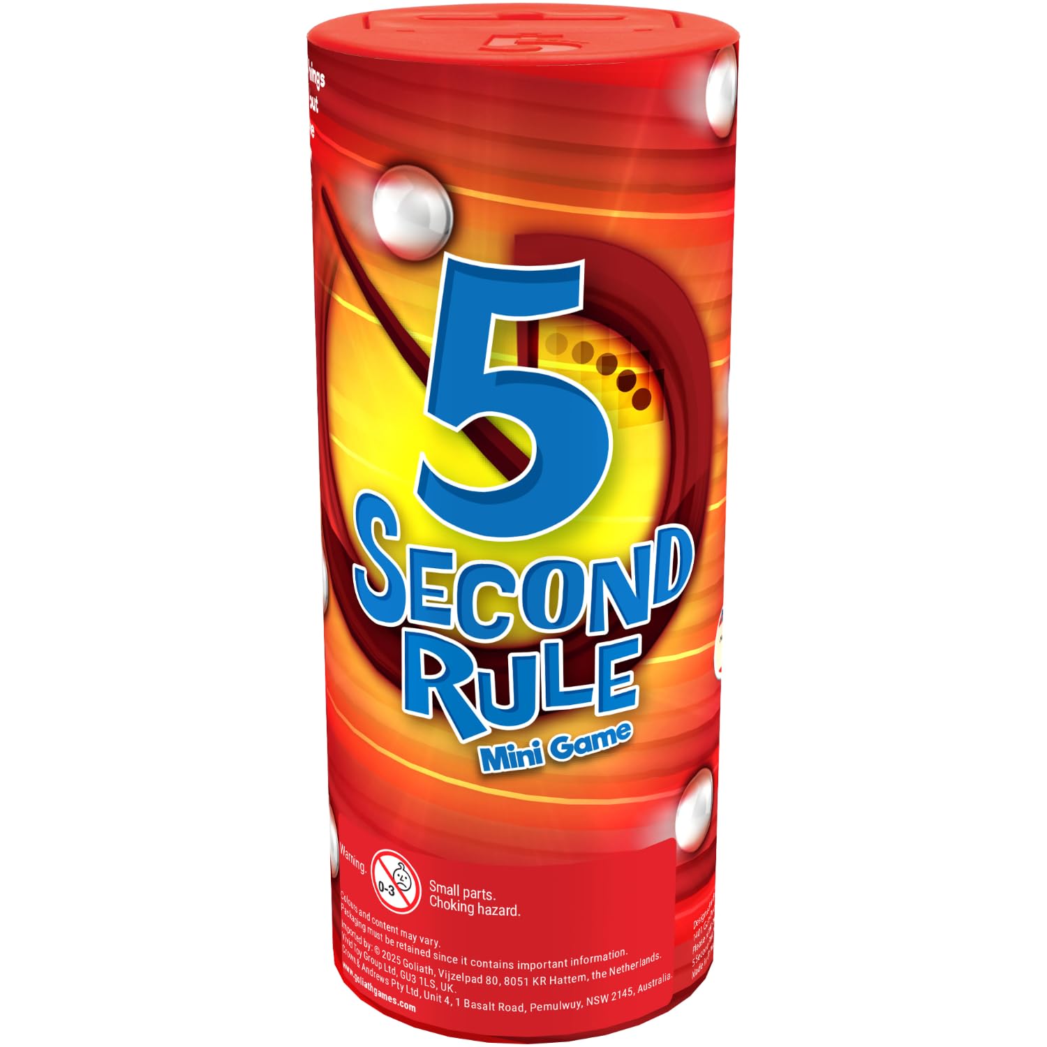 5 Second Rule Mini Game - Fast-Paced Card Game for 2+ Players | Ages 8+ 1