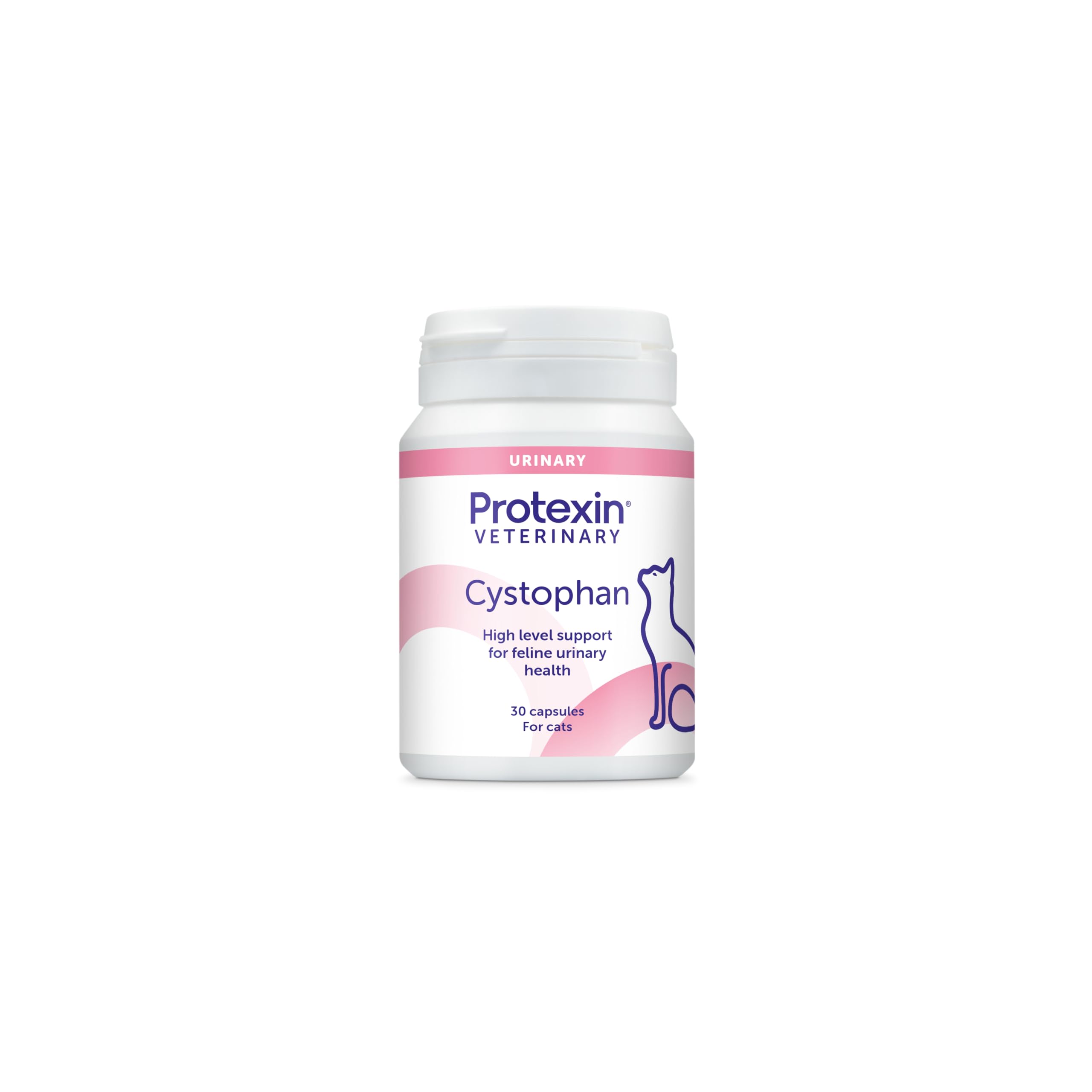 Protexin Veterinary Cystophan Capsules for Cats - Urinary & Stress Support | 30 Count