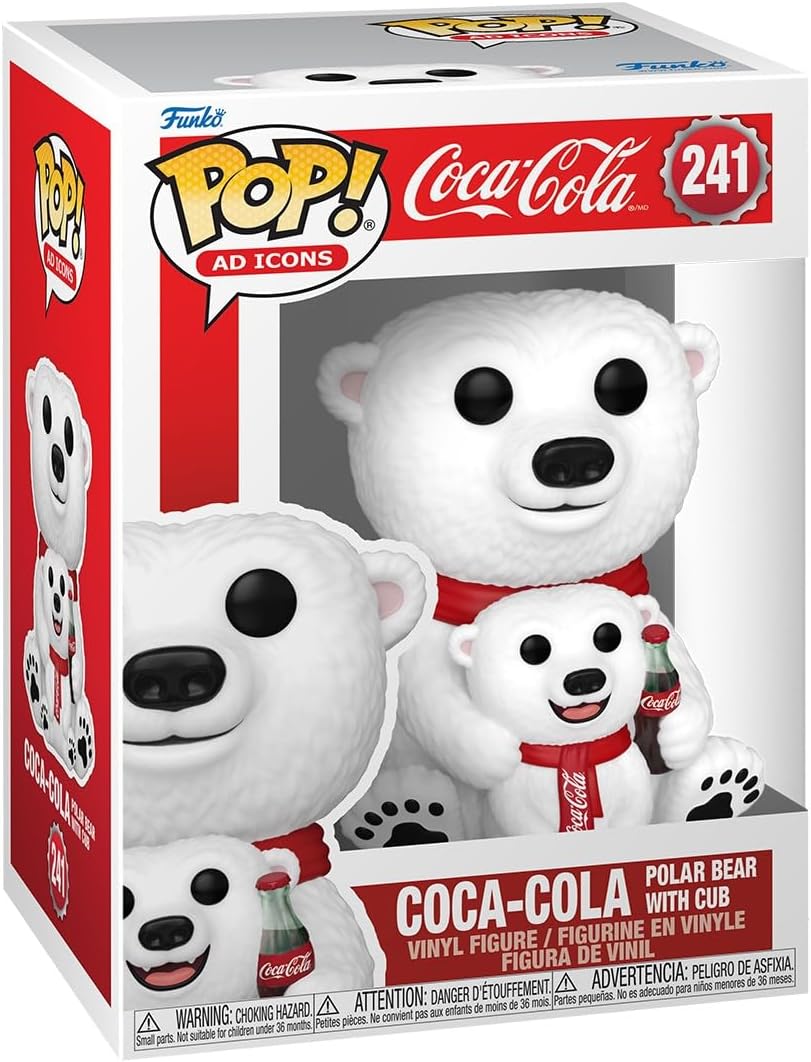 Funko Pop! & Buddy Coca-Cola Series - Polar Bear & Cub Vinyl Figure (81063)