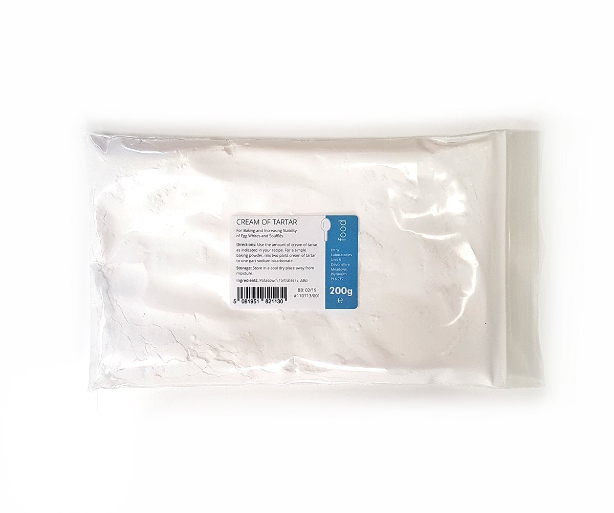 Intralabs Cream of Tartar for Baking & Playdough - 200 g