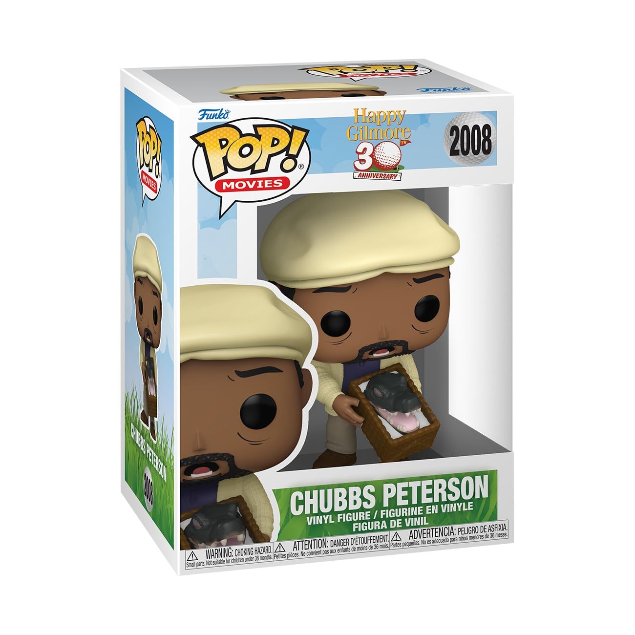 Funko POP! Movies: Happy Gilmore - Chubbs Peterson Collectible Vinyl Figure | 3.75 Inch