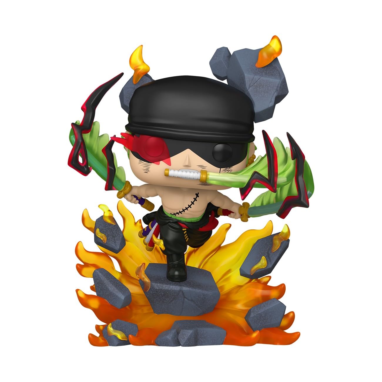 Funko Pop! Roronoa Zoro King of Hell Vinyl Figure - Amazon Exclusive | 3.75 in | Vinyl