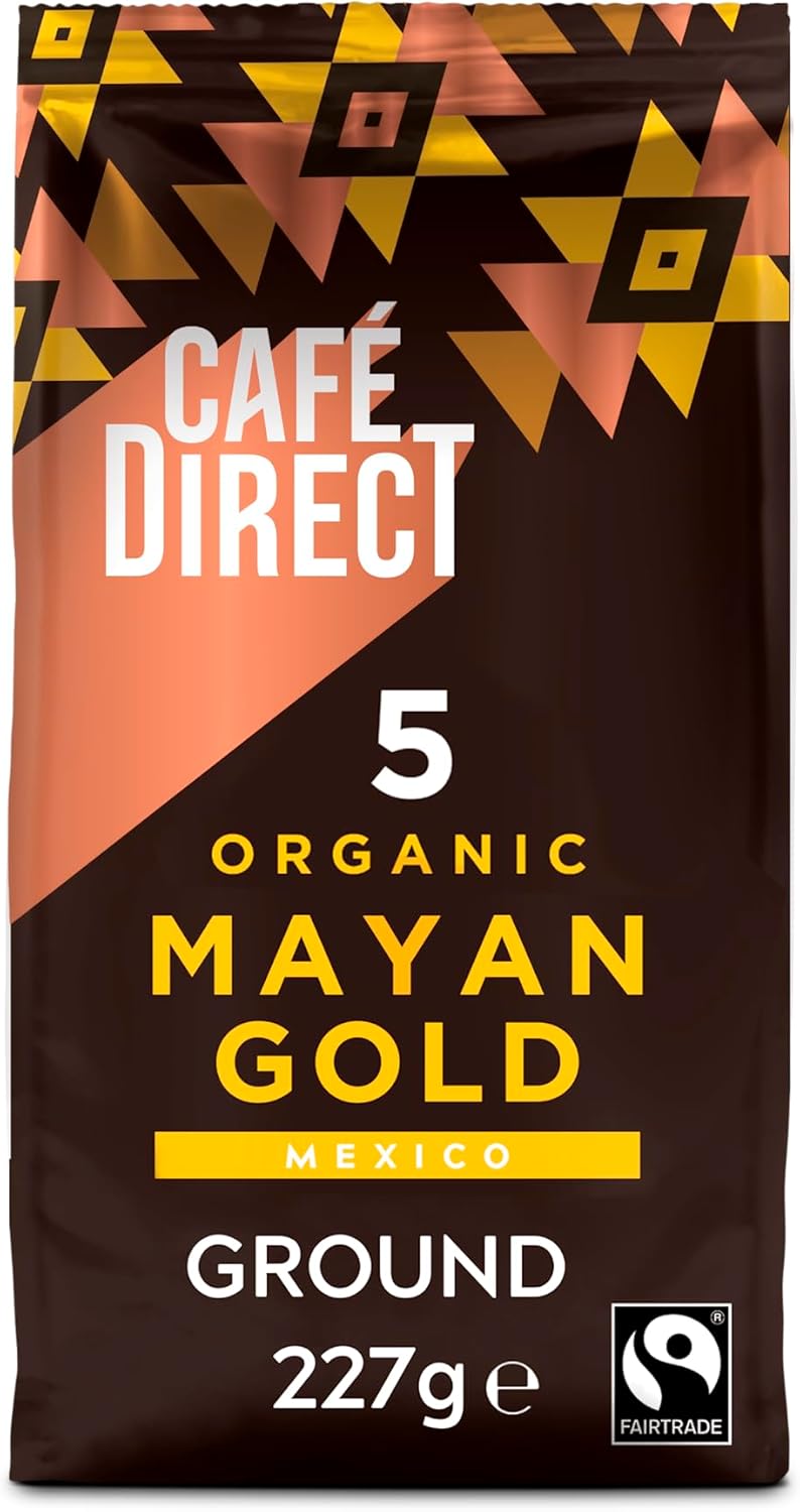 Cafédirect Mayan Gold Mexico Organic Fairtrade Ground Arabica Coffee 227g 1