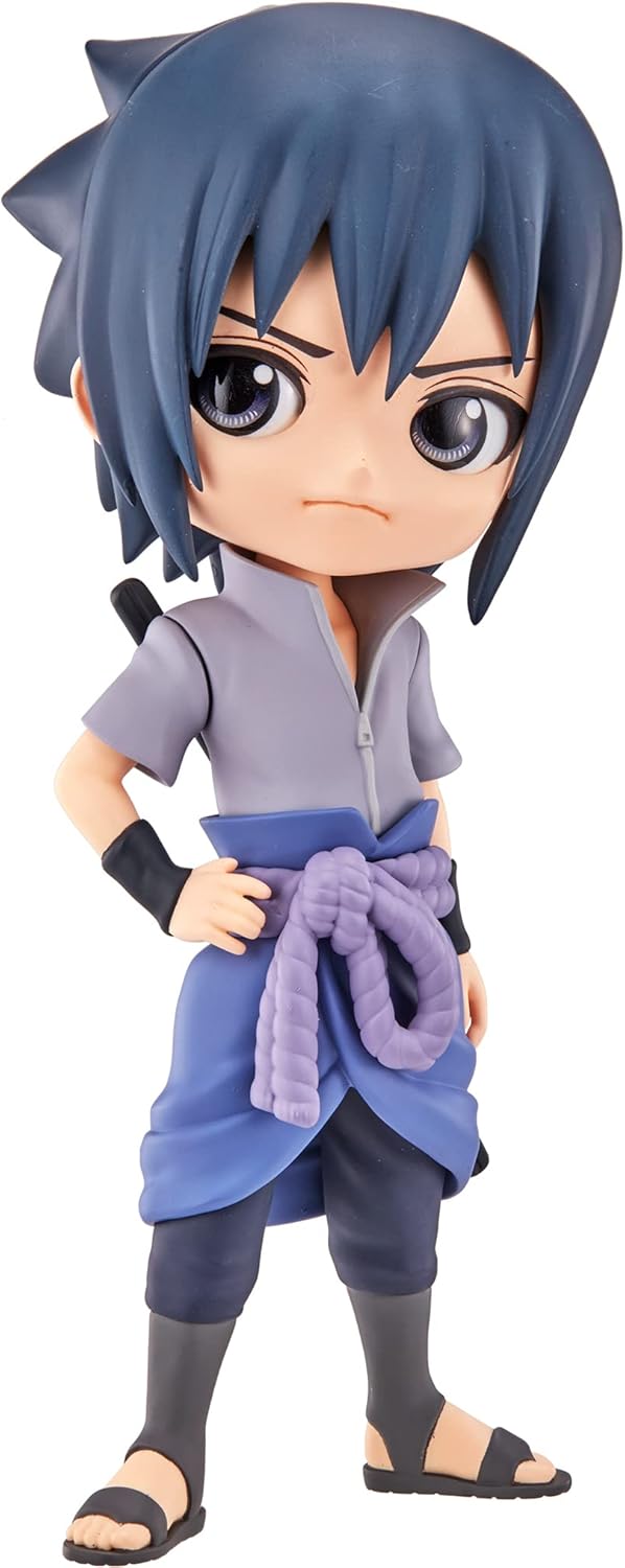 Banpresto QPosket Naruto Shippuden - Sasuke Uchiha Vers. A Figurine (BP18709)