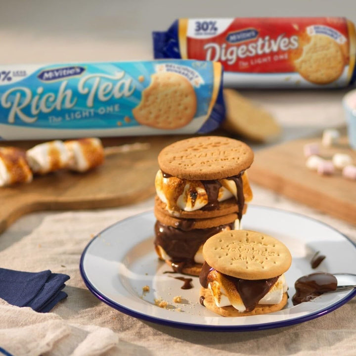 McVitie's Rich Tea Biscuits The Light One 30% Less Sugar 300g