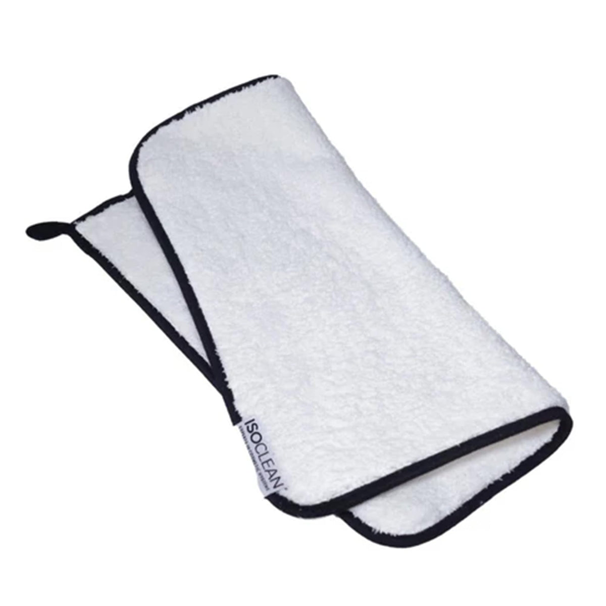 Isoclean Microfiber Makeup Brush Cleaning Cloth - Lint-Free, Super Absorbent, Machine Washable | 40x40cm White