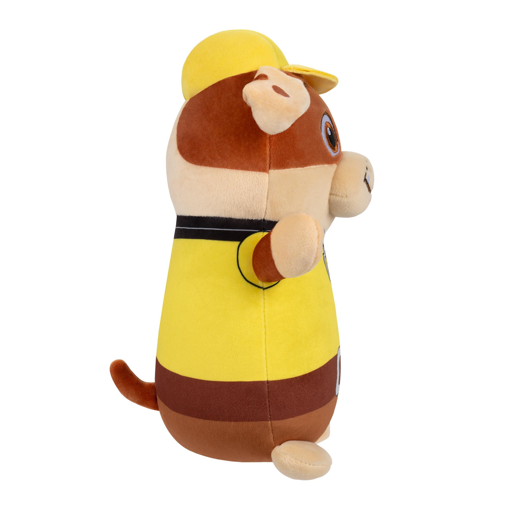 Squishmallows Paw Patrol 10-Inch Rubble HugMees Plush - Super Soft Cuddly Toy 11