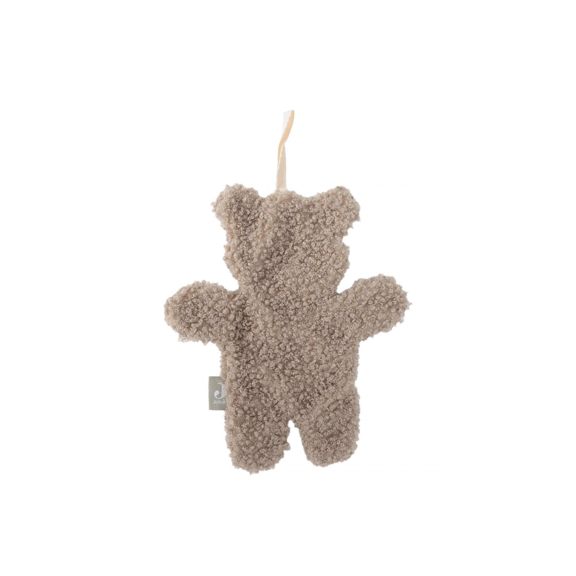 Jollein Pacifier Cloth - Teddy Bear Soft Toy | Olive Green | 100% Polyester 3