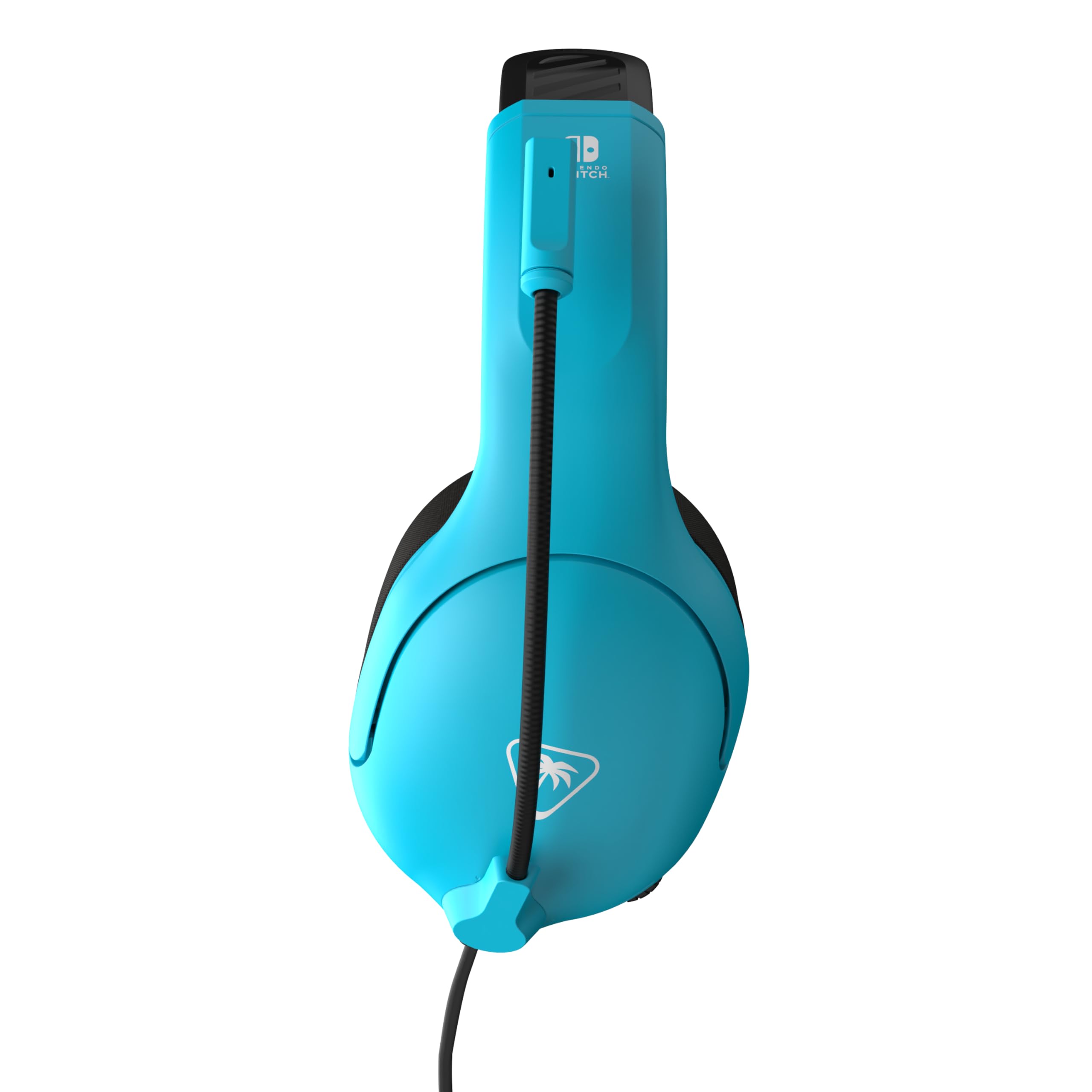 Turtle Beach Airlite Fit Neon Blue and Red Wired Gaming Headset for Nintendo Switch with Flip-to-Mute Mic 3