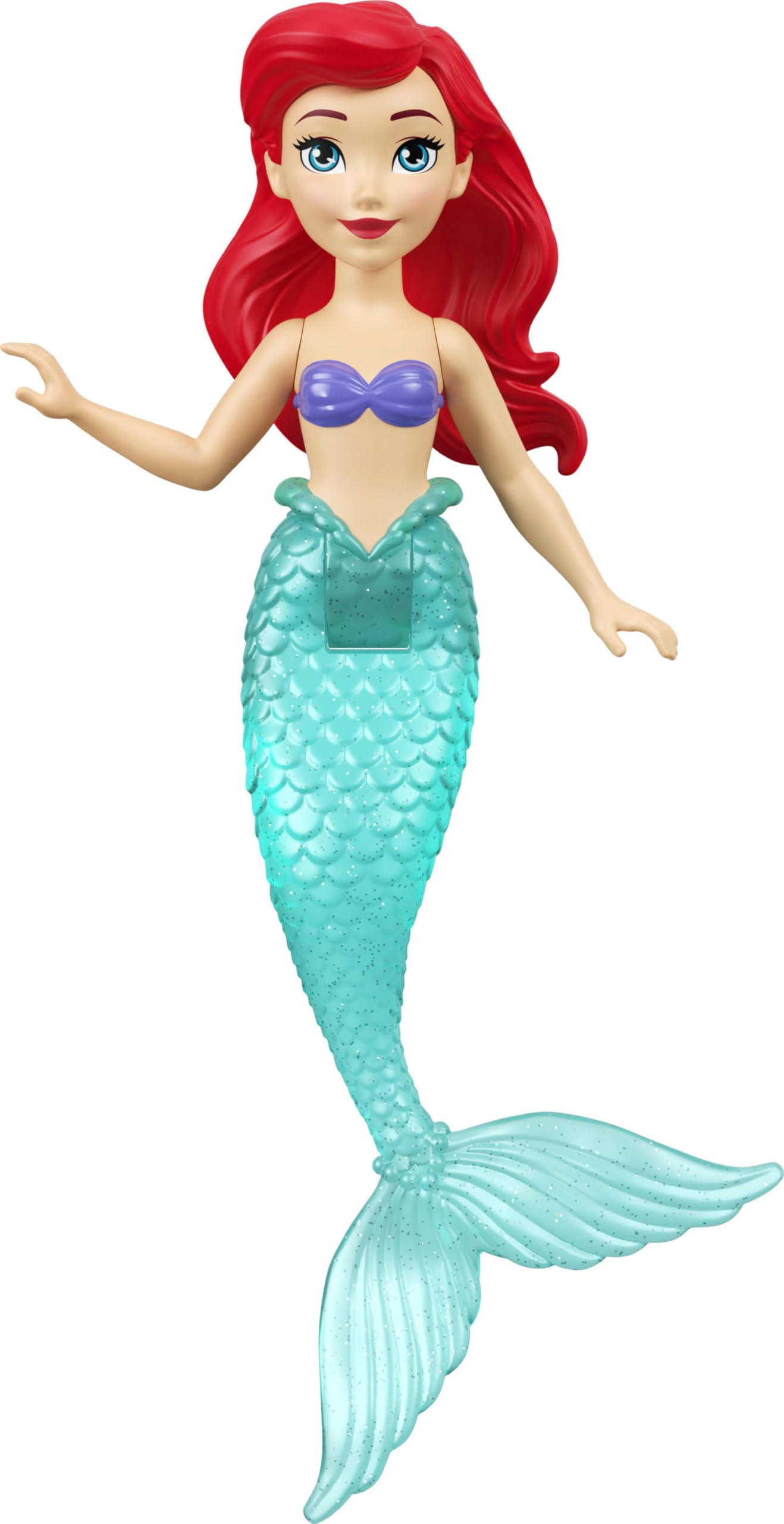 Mattel Disney Princess The Little Mermaid Small Doll 4-Pack with Ariel, Eric, Triton & Ursula | 3.5-inch 2