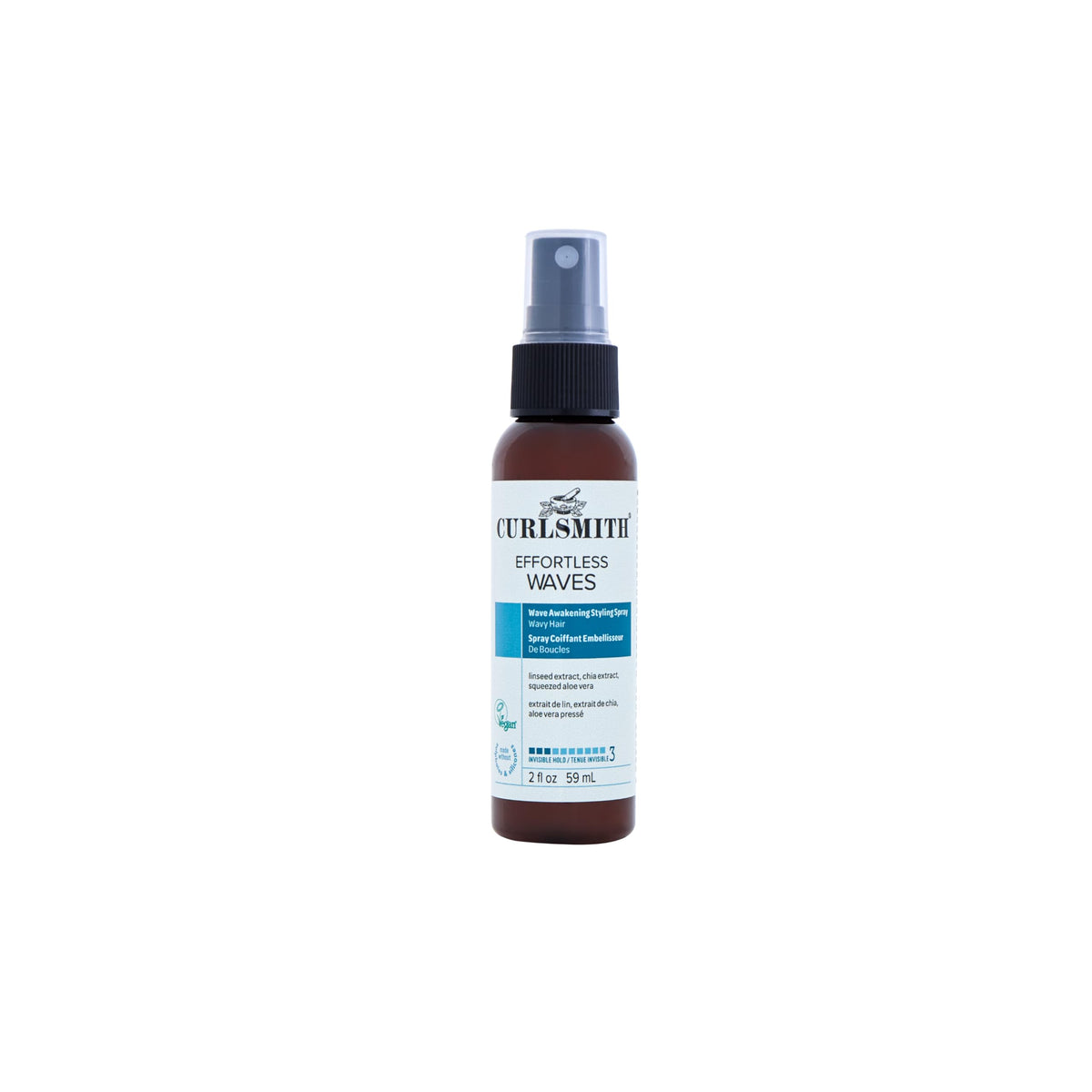 CURLSMITH Effortless Waves Styling Spray - Lightweight, Moisturising, Frizz Control | 59 ml