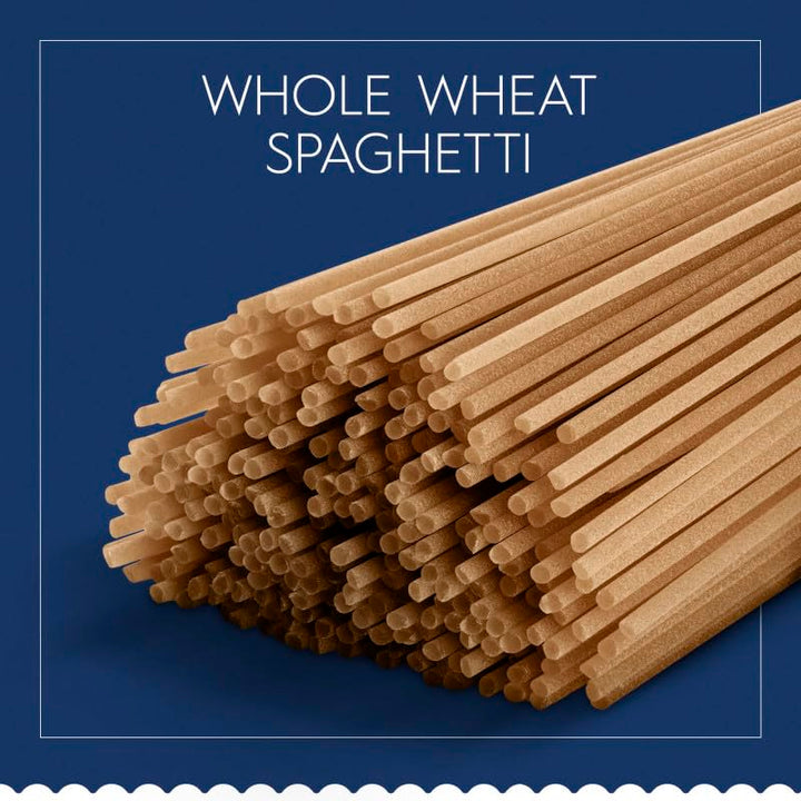 Barilla Wholegrain Spaghetti Pasta - Authentic Italian Long Cut Pasta, 500g