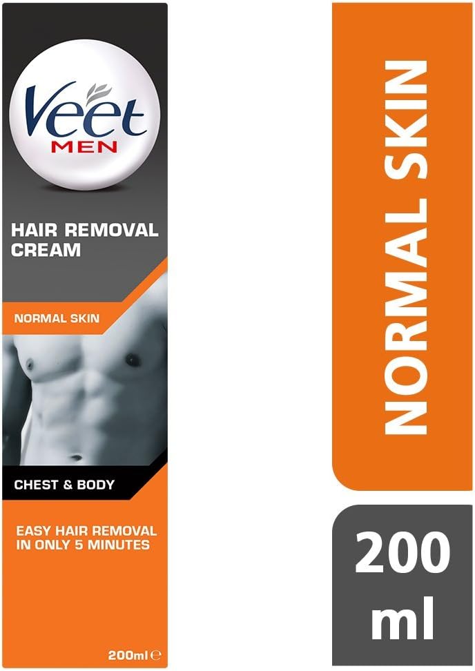 Veet - Men Hair Removal Cream Depilatory (200 ml) (‎0076623)