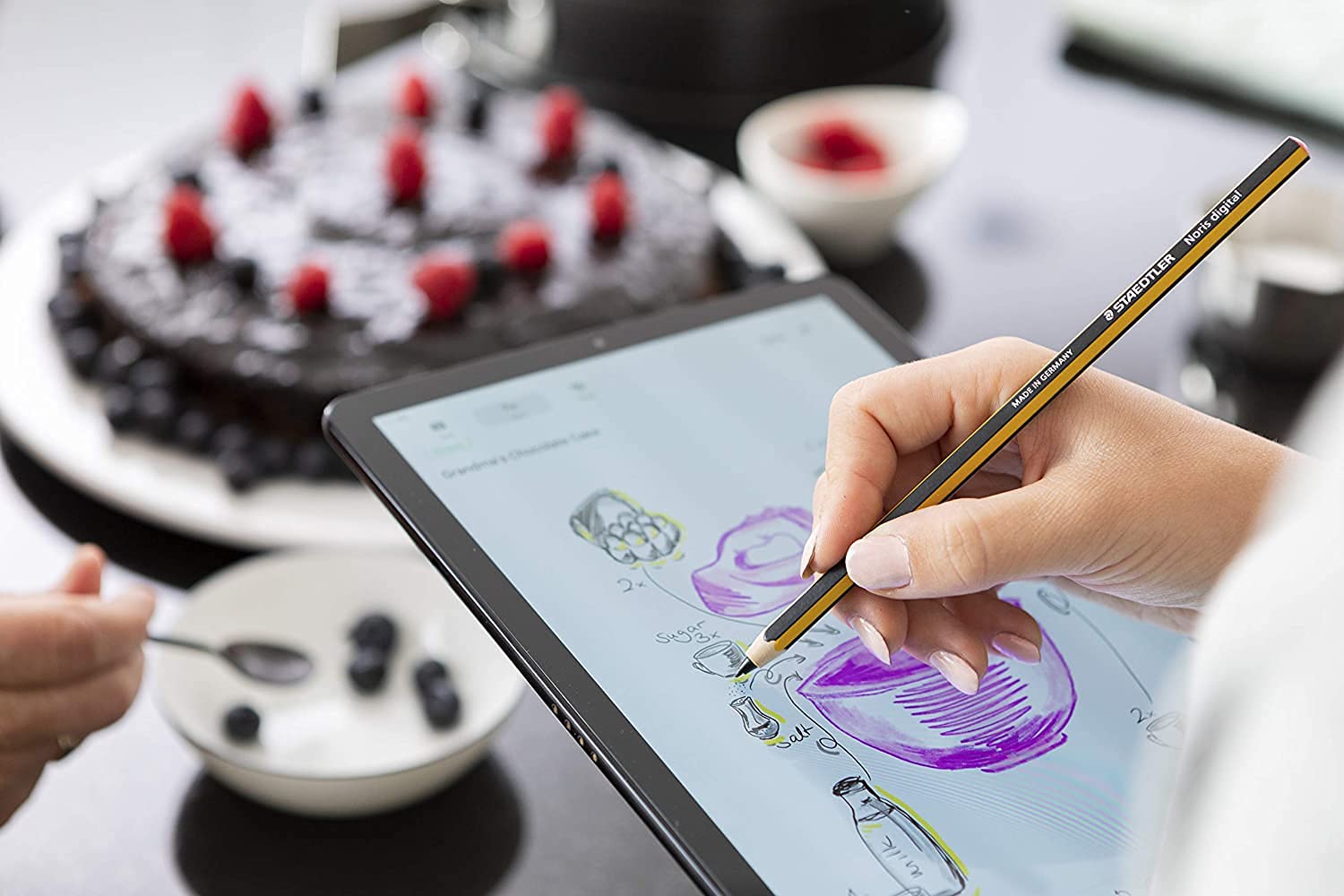 STAEDTLER Noris Classic Digital Stylus Pen - 4,096 Pressure Levels | EMR Palm Rejection | No Charging 5
