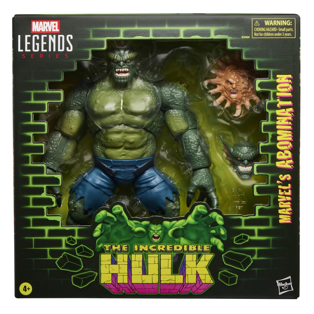 Marvel Legends Series Marvel’s Abomination, Hulk Comics Collectible 6-Inch 4