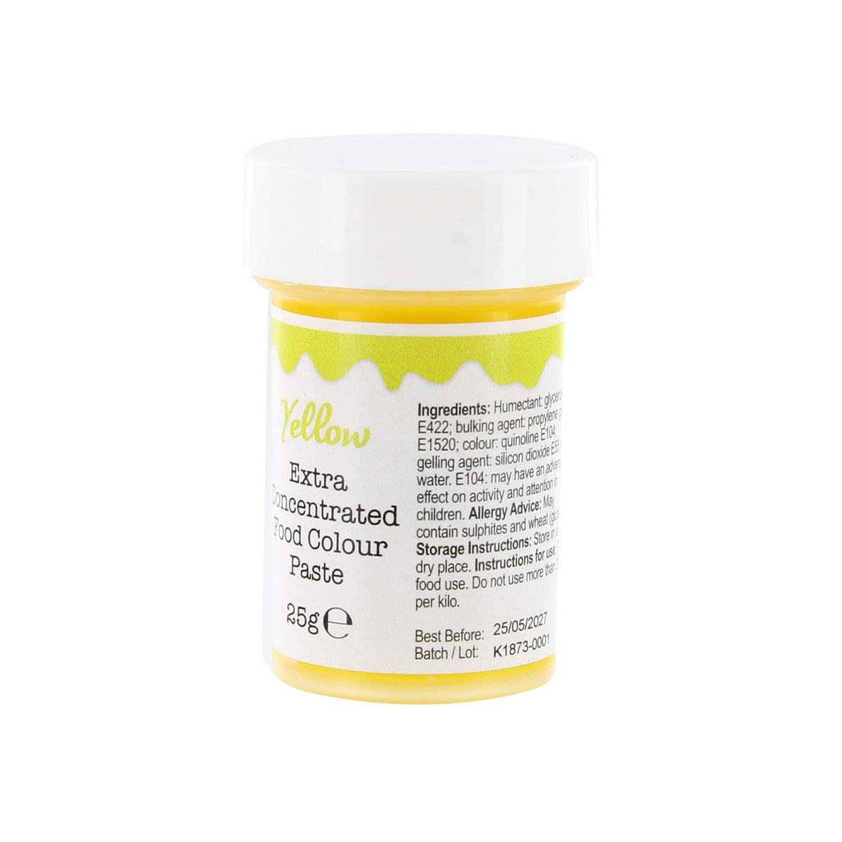 Colour Splash Food Colouring Paste - Yellow - 25g