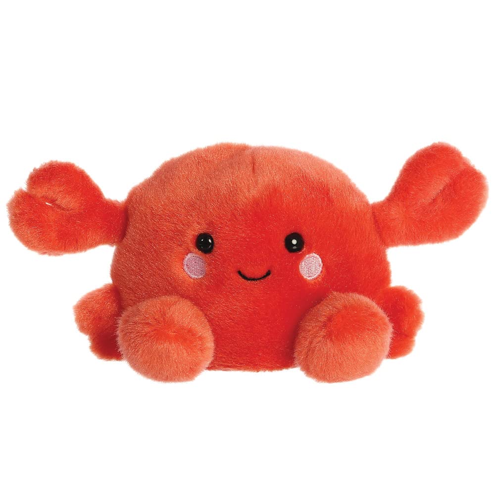 Aurora Snippy Crab Soft Toy - 13 cm, Red, Suitable from Birth