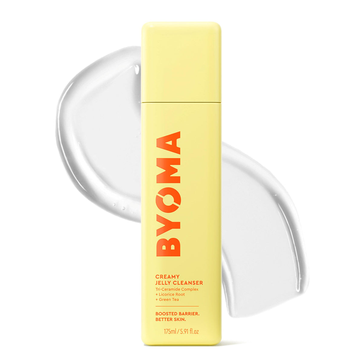 BYOMA Creamy Jelly Cleanser - Hydrating & Brightening Facial Cleanser | 175ml | For All Skin Types