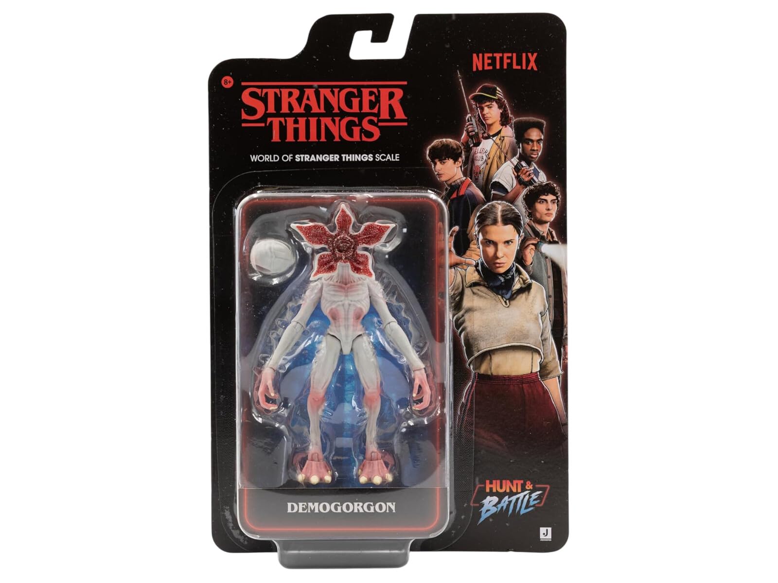 Jazwares Stranger Things Demogorgon (Season 5) 4-Inch Articulated Action Figure | 15 Points of Articulation 2