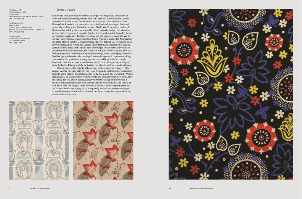 Femmes designers textiles (V&A) - Histoire des femmes dans le textile | Relié 5