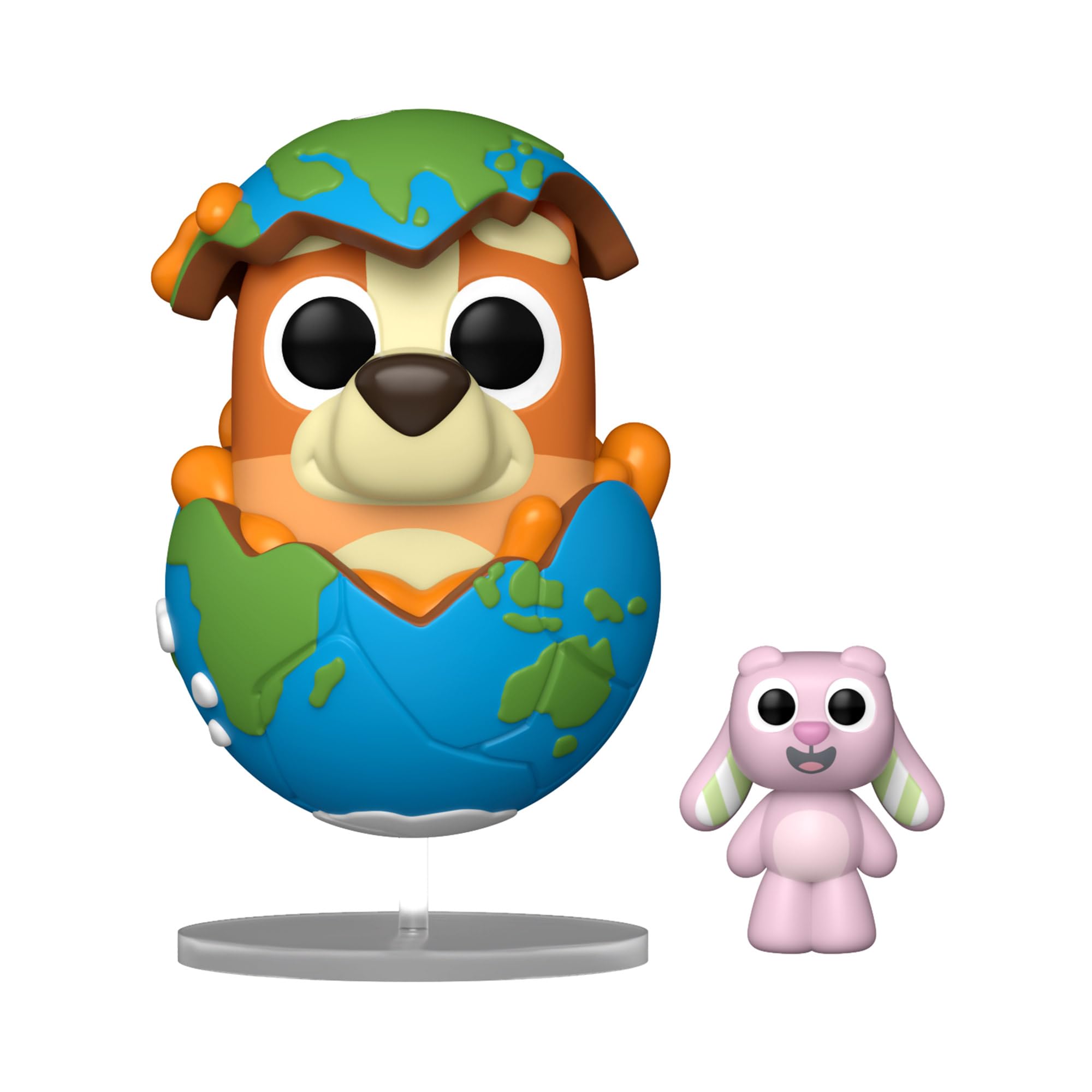 Funko POP! & Buddy: Bluey Sleepytime Bingo with Floppy Bunny Vinyl Figure - 3.75 inches 2