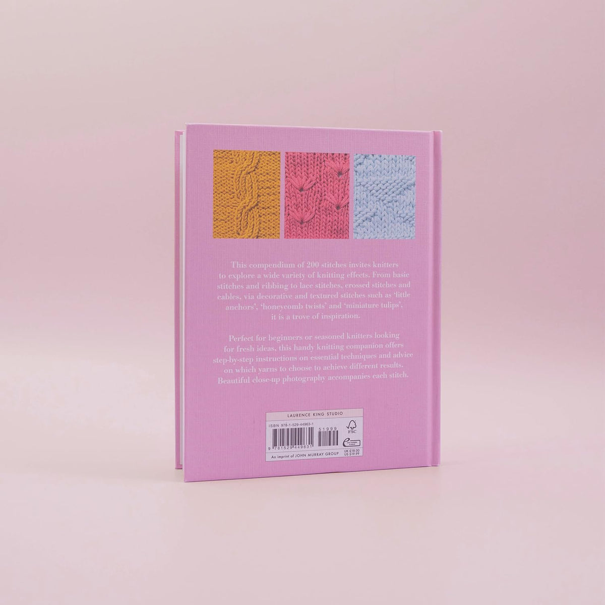 Laurence King 200 Knit Stitches - Comprehensive Stitch Guide | Hardcover | English 2