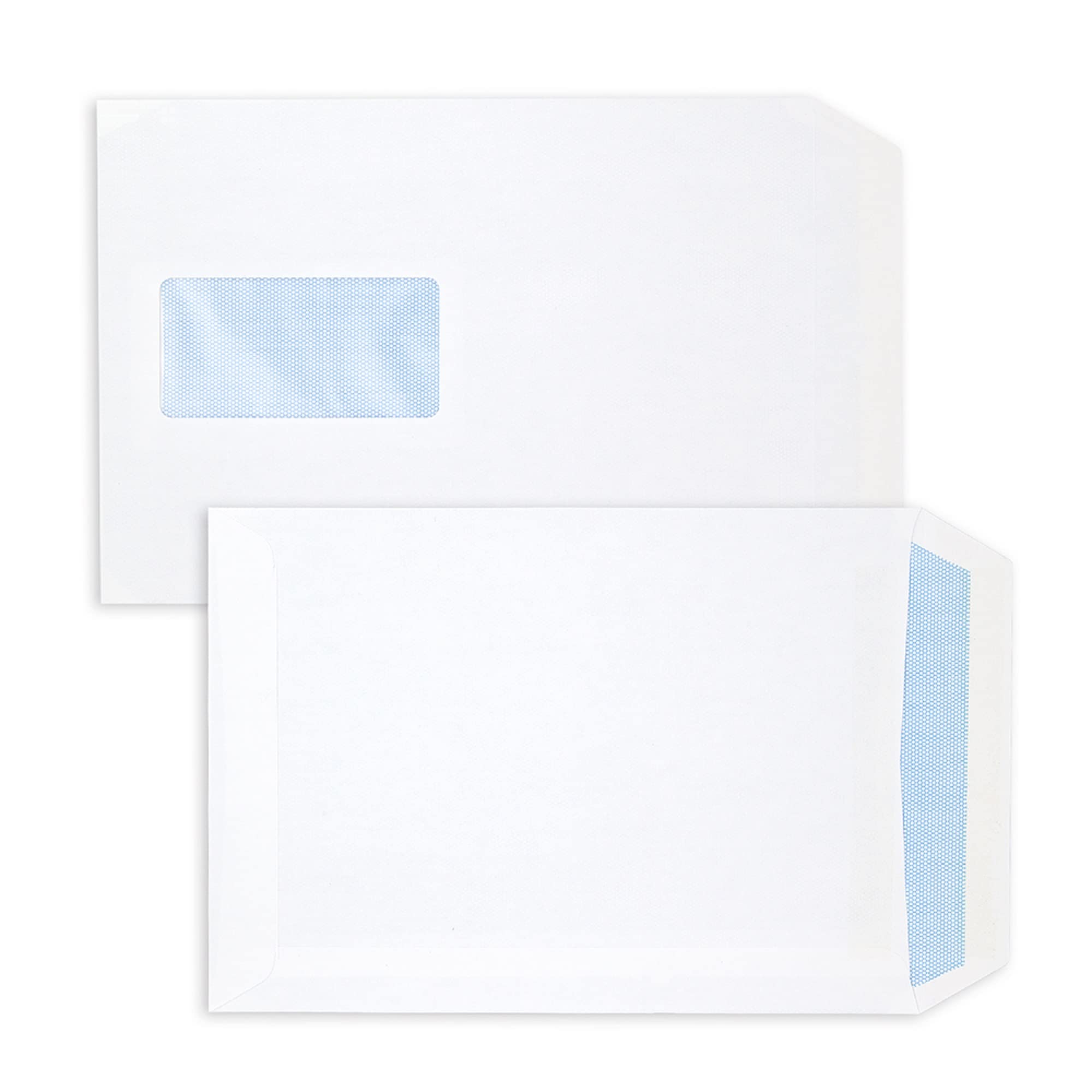 Postmaster C5 Window Envelopes 229x162mm 90 GSM Self Seal White | 200 Pack | Made in UK 7