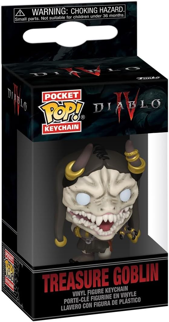 Funko Pop! Keychain Diablo 4 - Treasure Goblin Vinyl Keyring (Model Number: TBD)