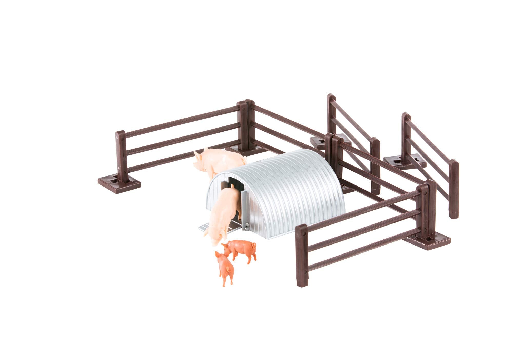 Britains 1:32 Pig Pen Farm Playset - Collectible Animal Figures & Fencing for Kids 3+ 2