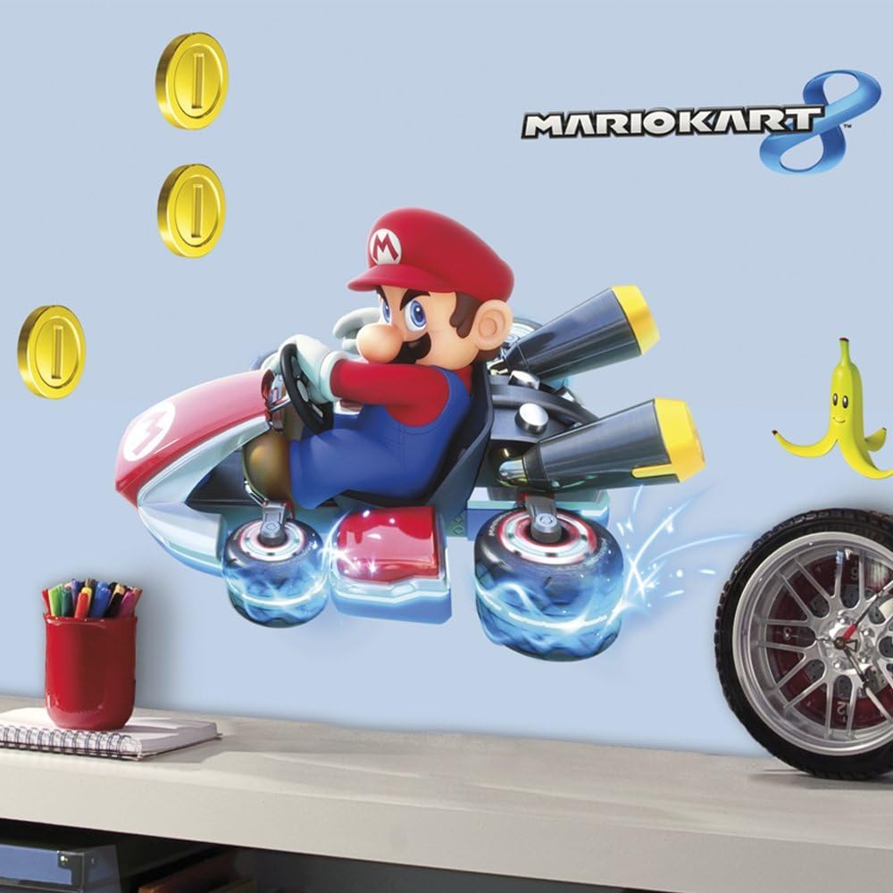 Mario Kart 8 - Nintendo Switch Wall Stickers (2023)