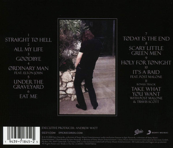 Ozzy Osbourne - Ordinary Man Audio CD