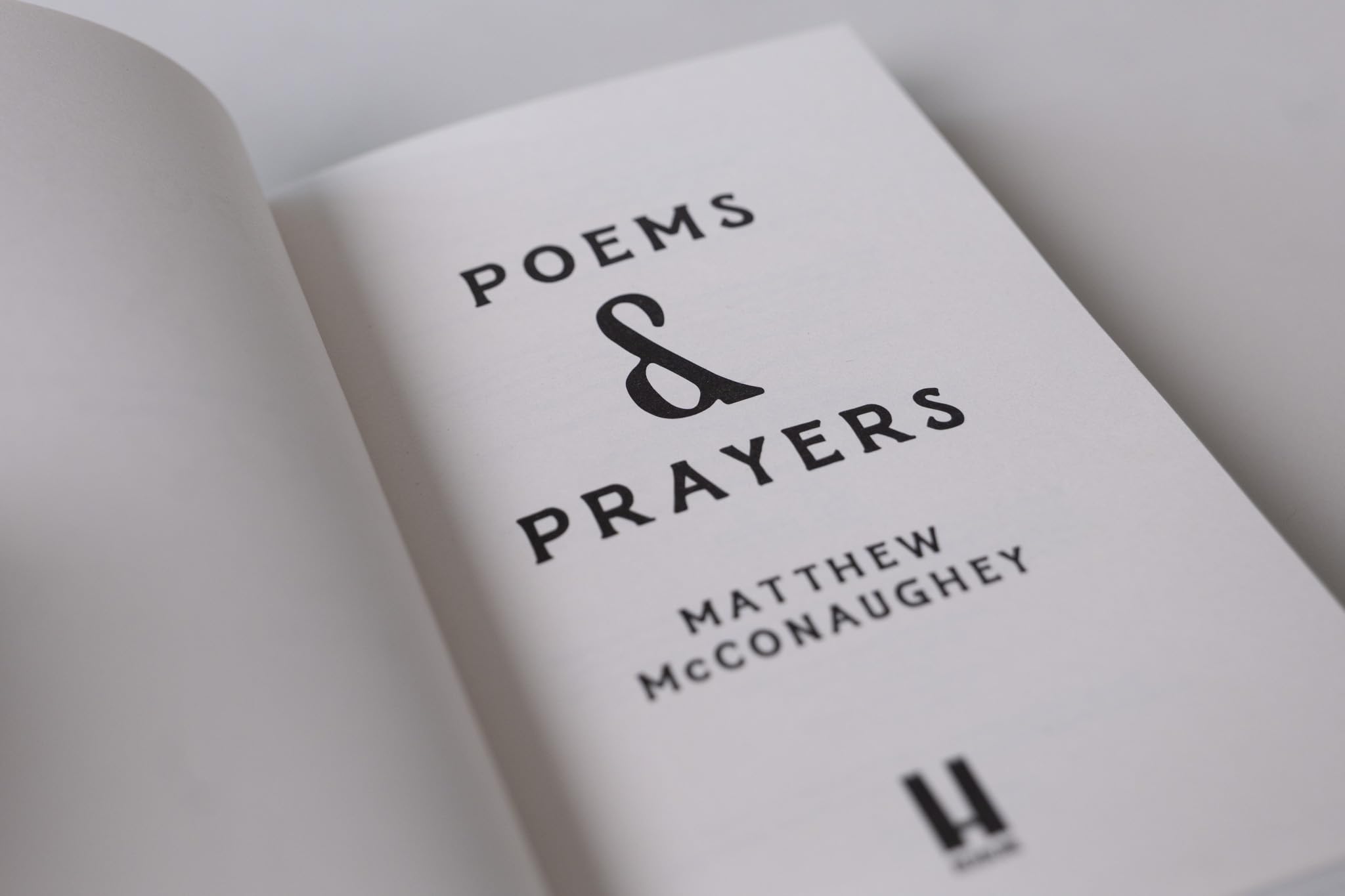 Matthew McConaughey - Poems & Prayers: Inspirational Collection of Poetry and Prayers [Hardcover] 4