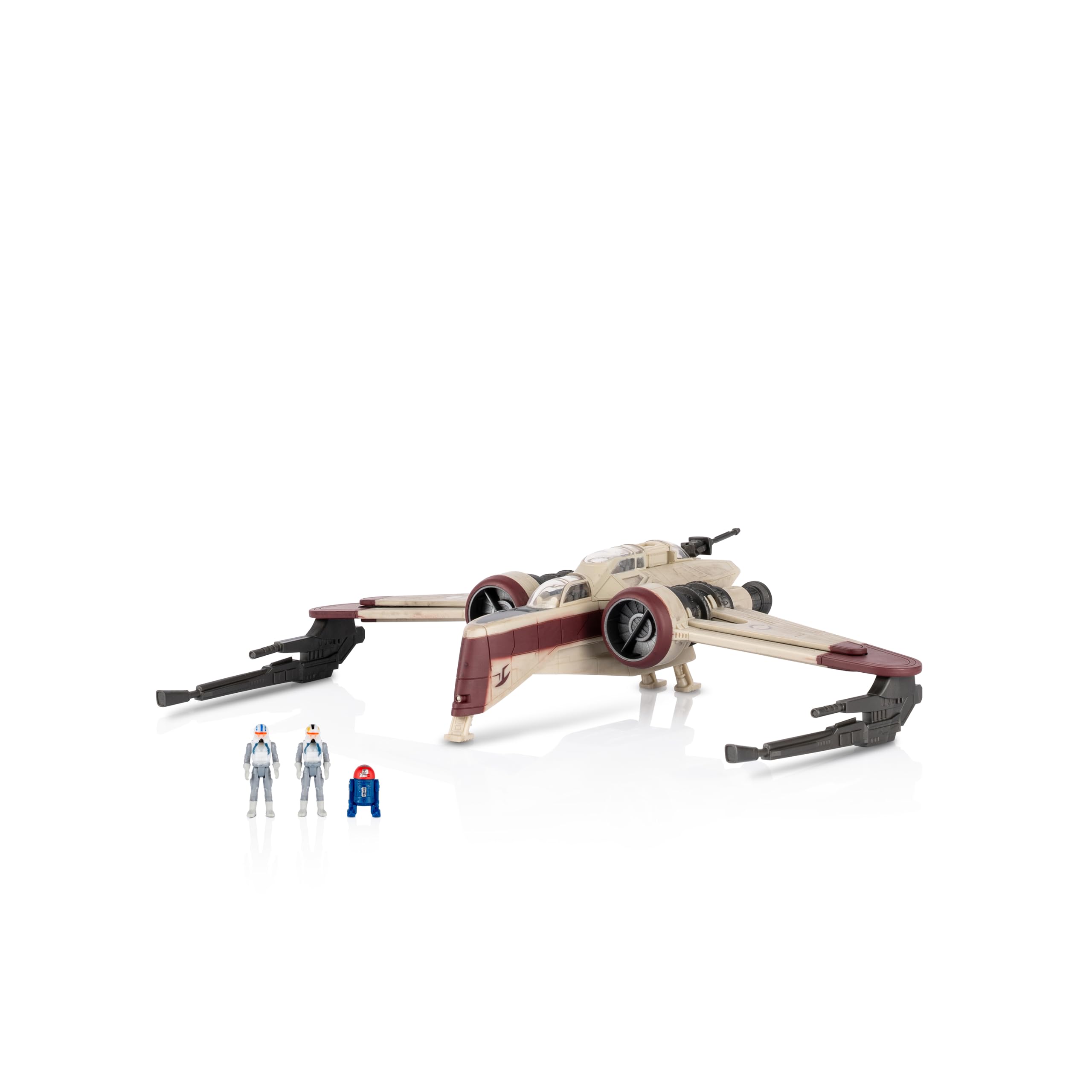Star Wars™ Micro Galaxy Squadron ARC-170 Starfighter - 8-Inch Vehicle with 3 Micro Figures 1