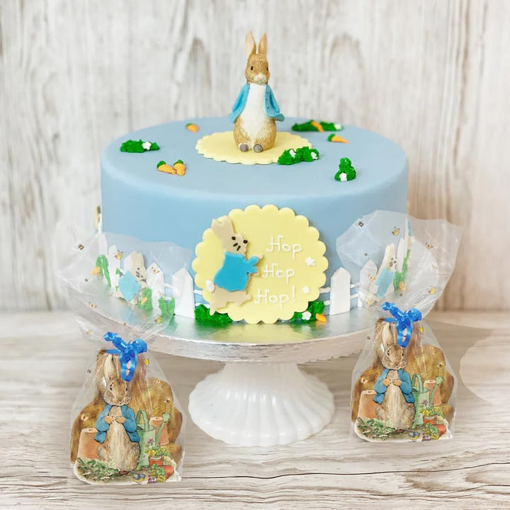 Anniversary House Peter Rabbit Resin Keepsake Cake Topper - Hand-Painted Figurine Decoration