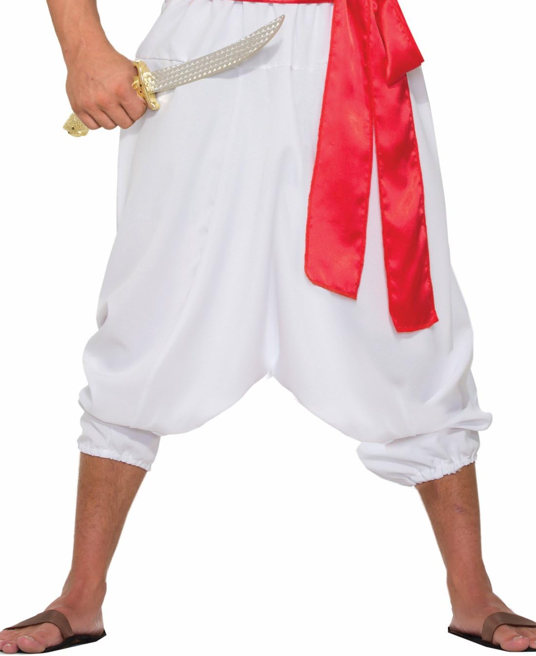 Bristol Novelty Desert Prince Costume - White Trousers One Size 3