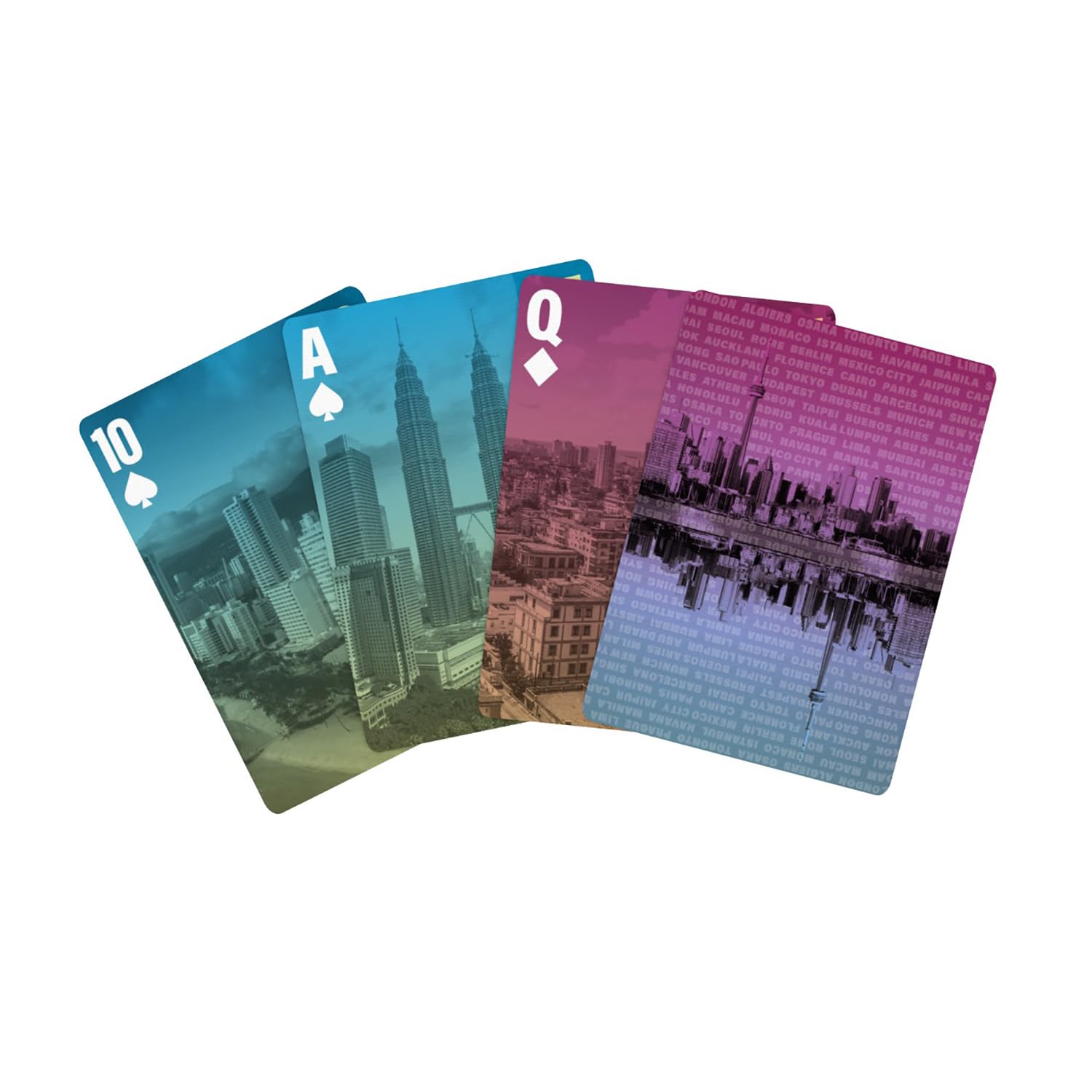 Bicycle Cities of the World Playing Cards Deck | Foiled Tuck Case | Air Cushion Finish | Unisex Adult 3