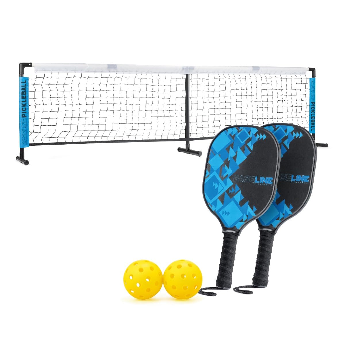 Toyrific Pickleball Paddles Set with Net and Balls - FSC-Certified Wood 1