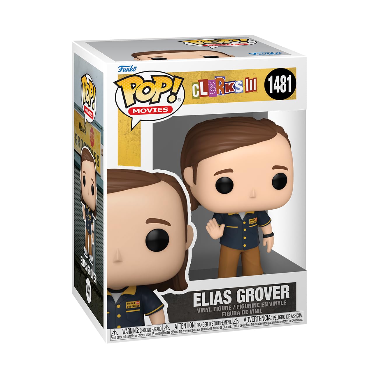 Funko Pop! Movies: Clerks 3 - Elias Grover Vinyl Figure (72441) 1