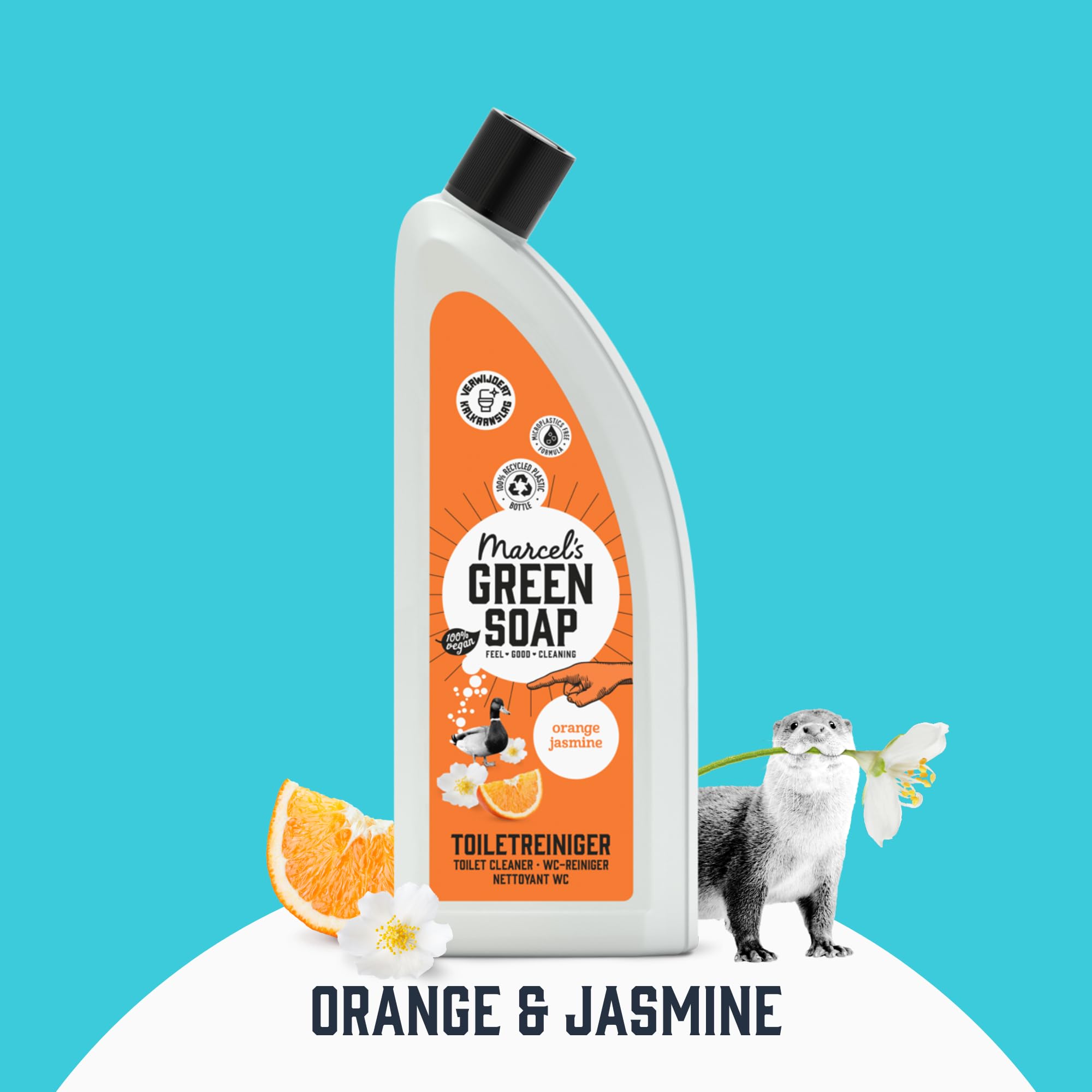 Marcel's Green Soap Toilet Cleaner Orange & Jasmine - Microplastic-free, 750 ml 7