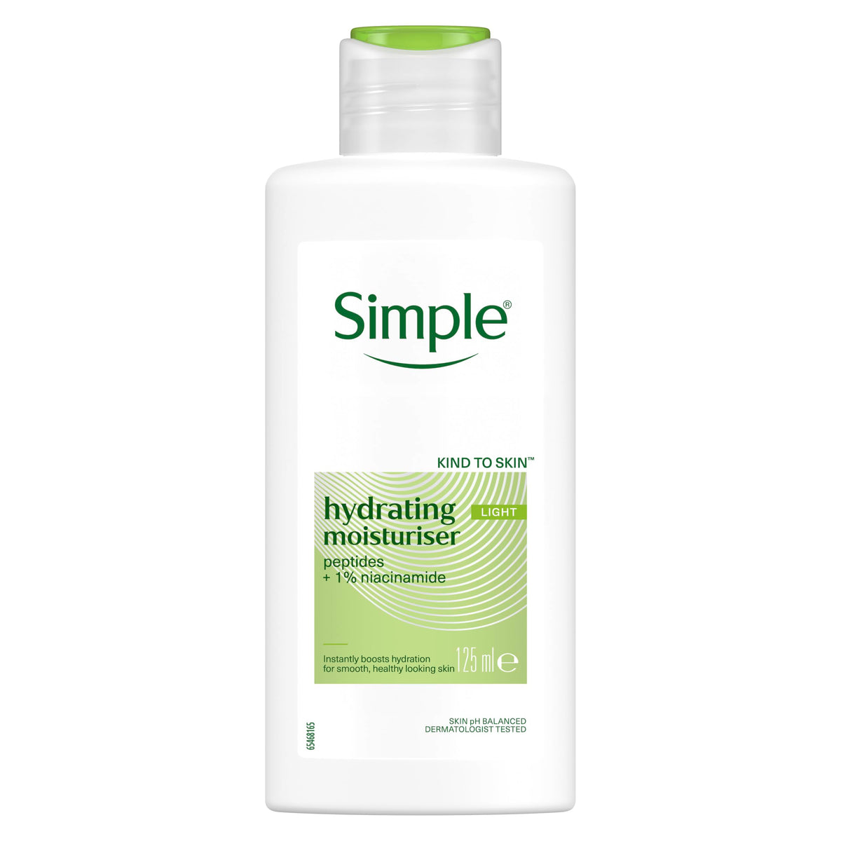 Simple Kind to Skin Hydrating Light Moisturiser - 12 Hour Hydration | 125 ml