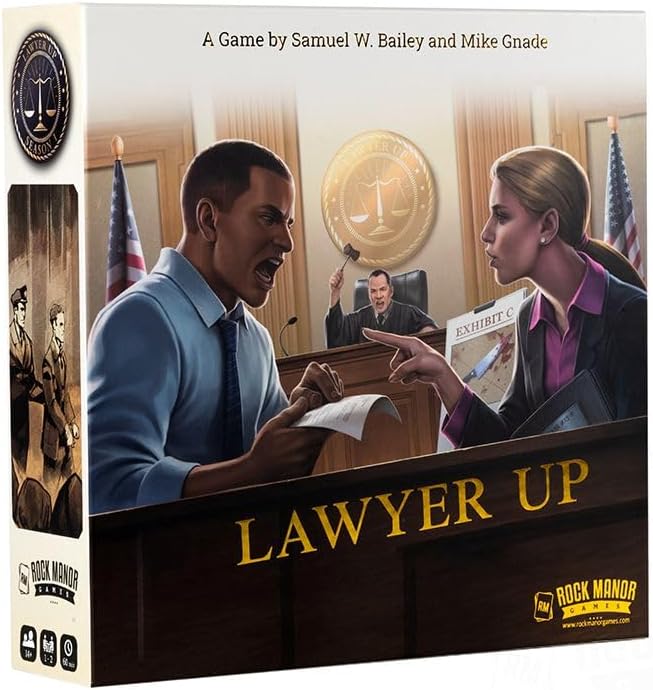 ROCK MANOR GAMES Lawyer Up: Season 1 Card Game