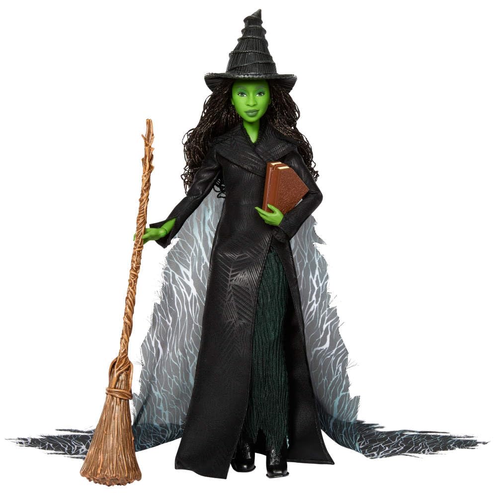 Mattel Elphaba Deluxe Fashion Doll - Wicked: Part 2 Inspired, 11 Points of Articulation, Includes 4 Accessories 3