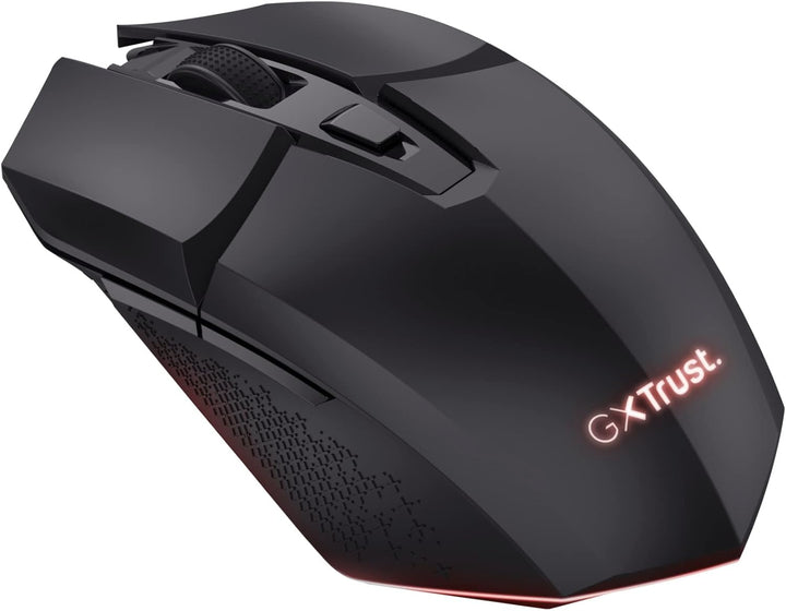 Trust Gaming GXT 110 Felox Rechargeable Wireless Gaming Mouse – 80H Battery, 800-4800 DPI, RGB LED, 6 Buttons
