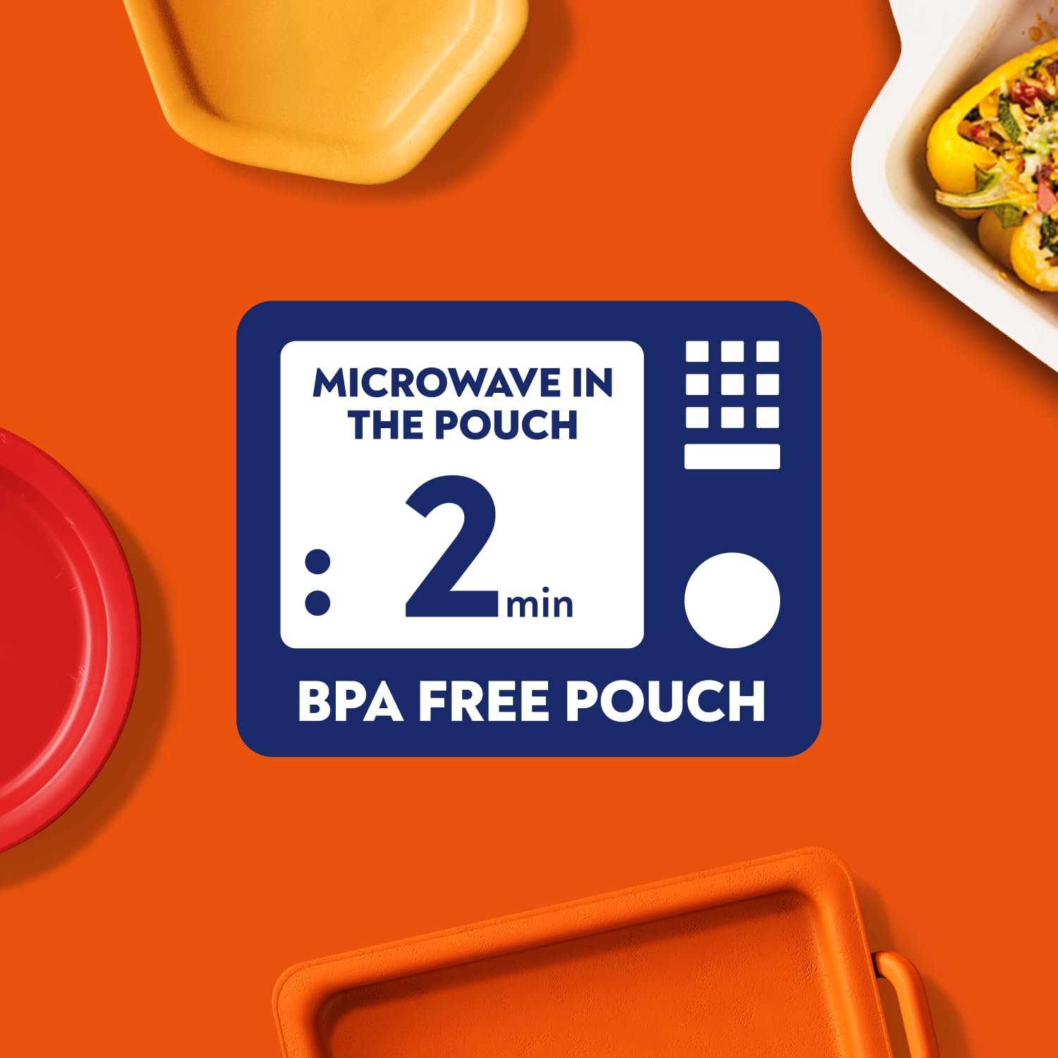 Ben's Original Tomato and Basil Microwave Rice Pouch 220g - Serves 2 3