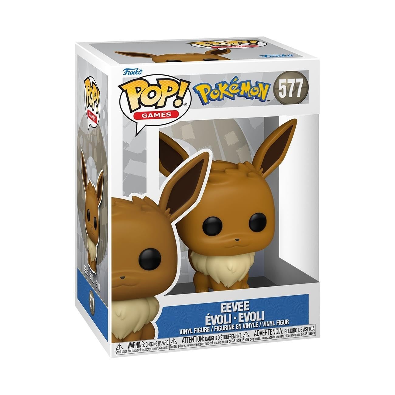 Funko POP! Games: Pokemon - Eevee Collectable Vinyl Figure | 3.75 Inches Tall | Model 64637 1
